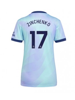 Billige Arsenal Oleksandr Zinchenko #17 Tredjedrakt Dame 2024-25 Kortermet